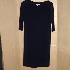 Coldwater Creek Navy Blue Stretchy Dress 18W